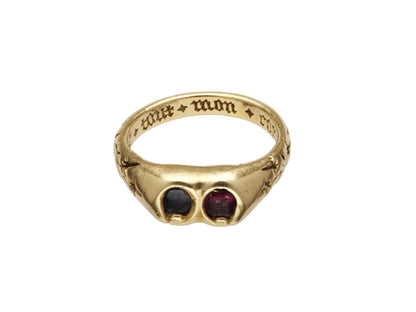 14th century English or French Posy Ring