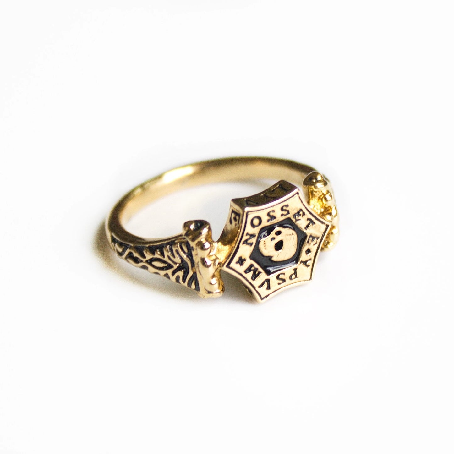 Mourning Ring with Skull from England, 1550-1600 A.D.