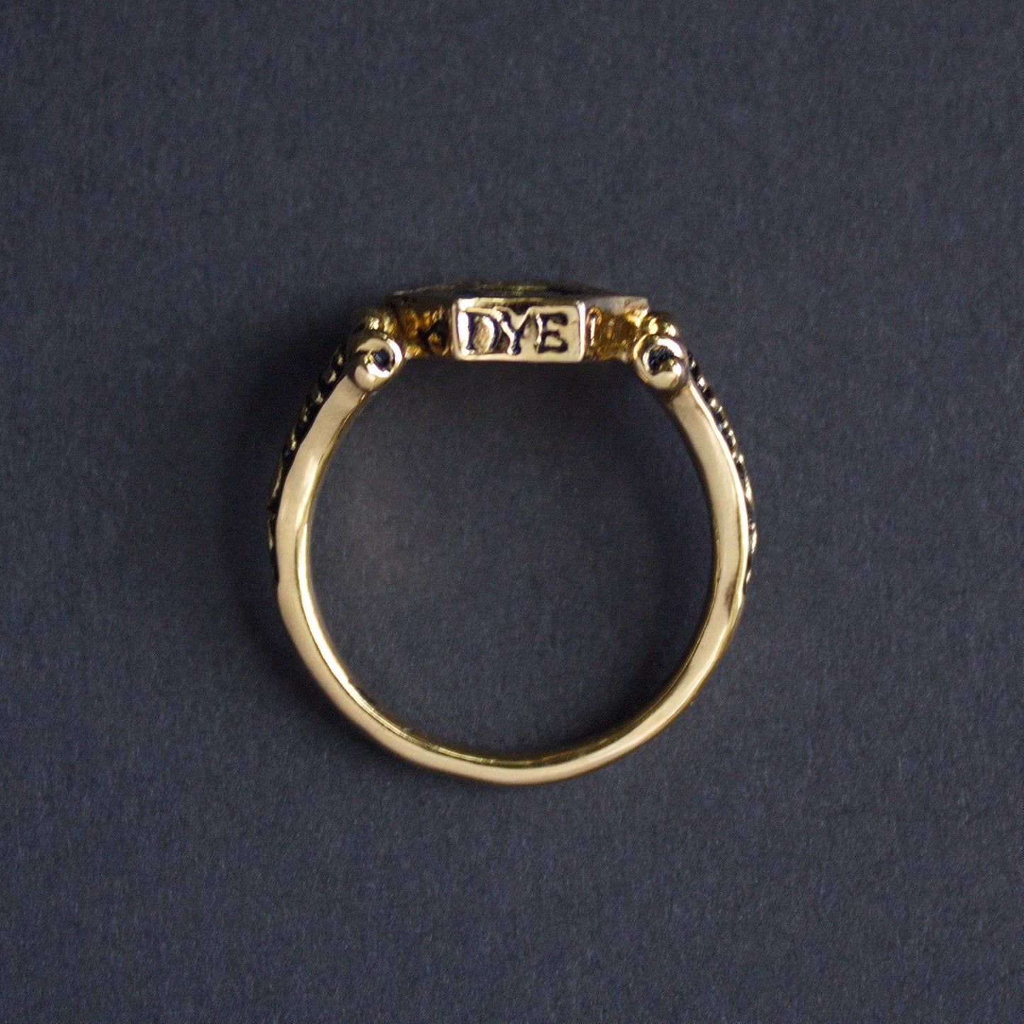 Mourning Ring with Skull from England, 1550-1600 A.D.