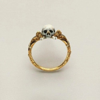 Italian Memento Mori Ring - 1600-1625