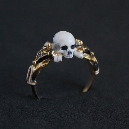 Italian Memento Mori Ring - 1600-1625