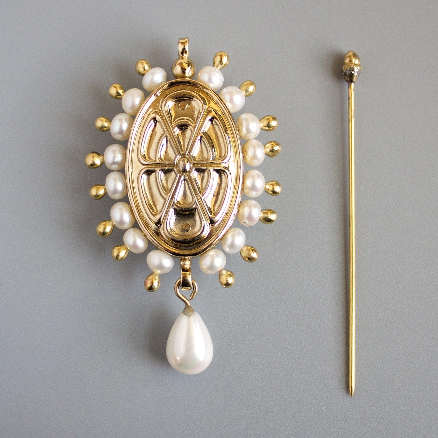Mary of Burgundy Replica Brooch from the 15th Century