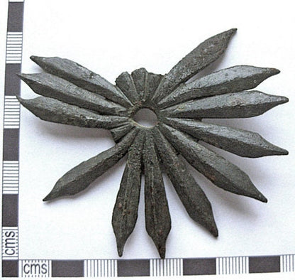 Medieval Rowel Spurs Pair