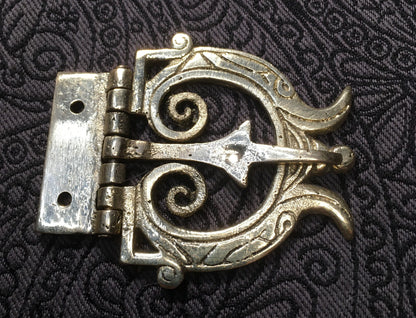 Roman Buckle with stylized fish or dolphin decorations