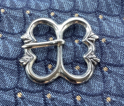 Boucle de lunettes en argent - style renaissance