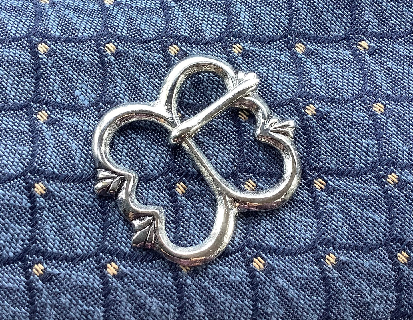 Boucle de lunettes en argent - style renaissance